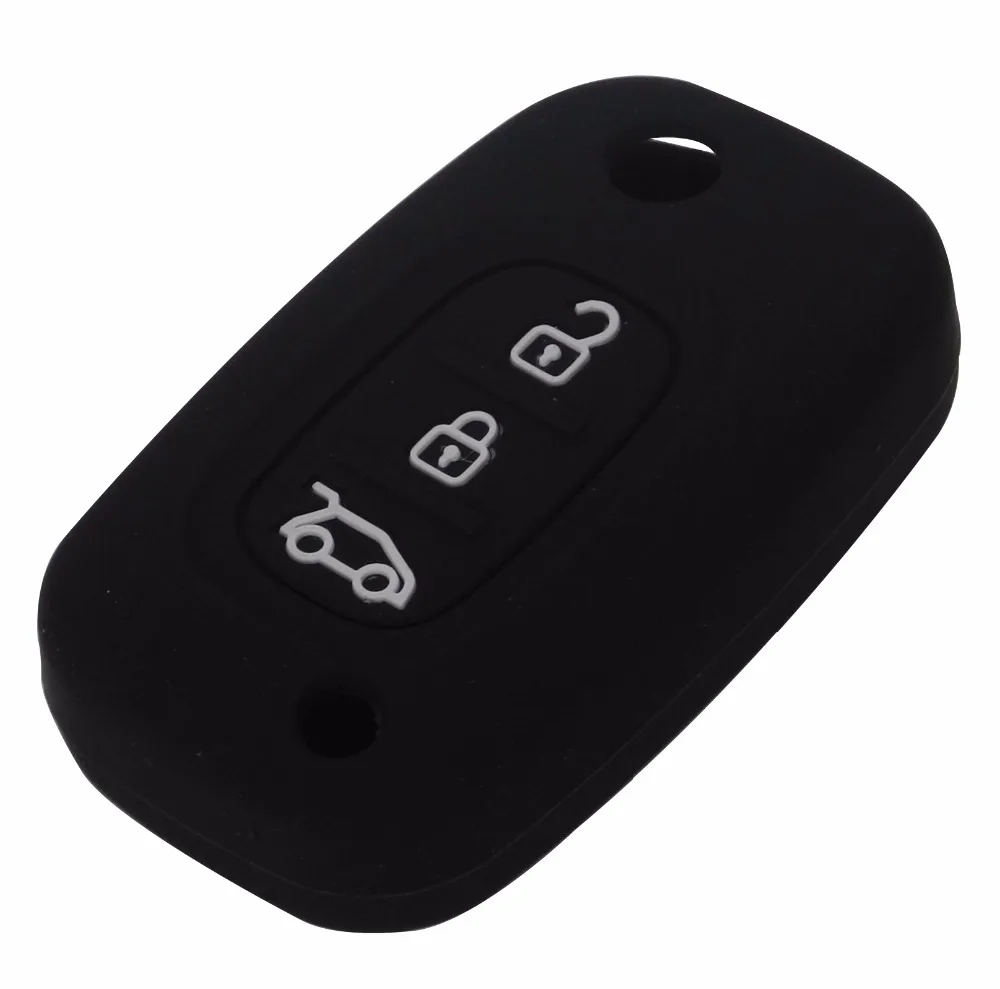 Силиконовый чехол для ключей от машины jingyuqin 3 кнопки LADA Priora Sedan sport Kalina Granta Vesta X Ray