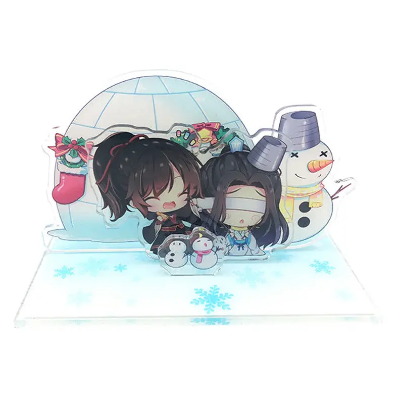 Новый аниме Grandmaster of Demonic Cultivation Wei wuxian Lan Wangji BL подставка для сцены рождественские