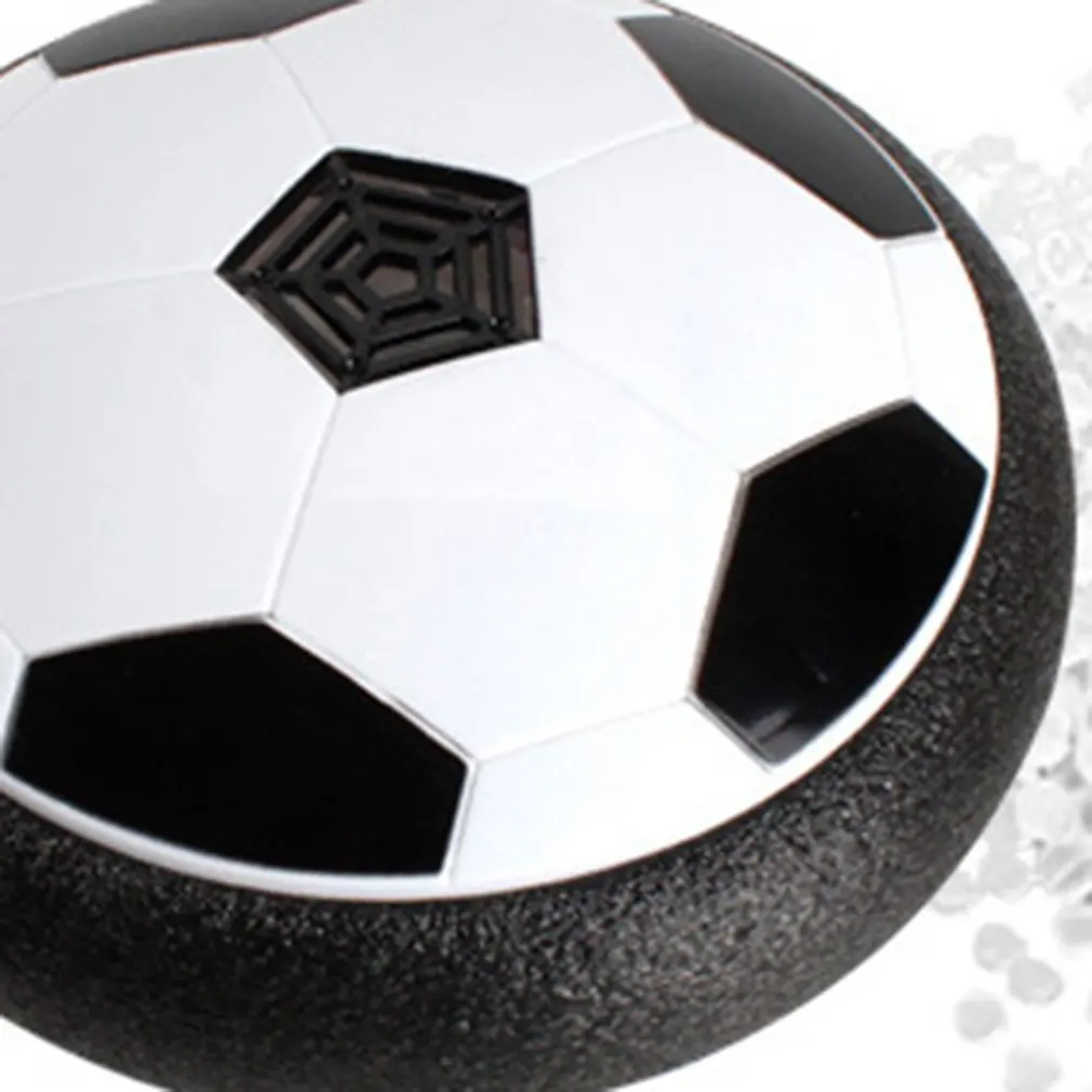 ICOCO 18 см забавные светодиодный свет мигает поступление воздуха Мощность футбольный мяч диск Футбол игрушки в коробке мульти-поверхность