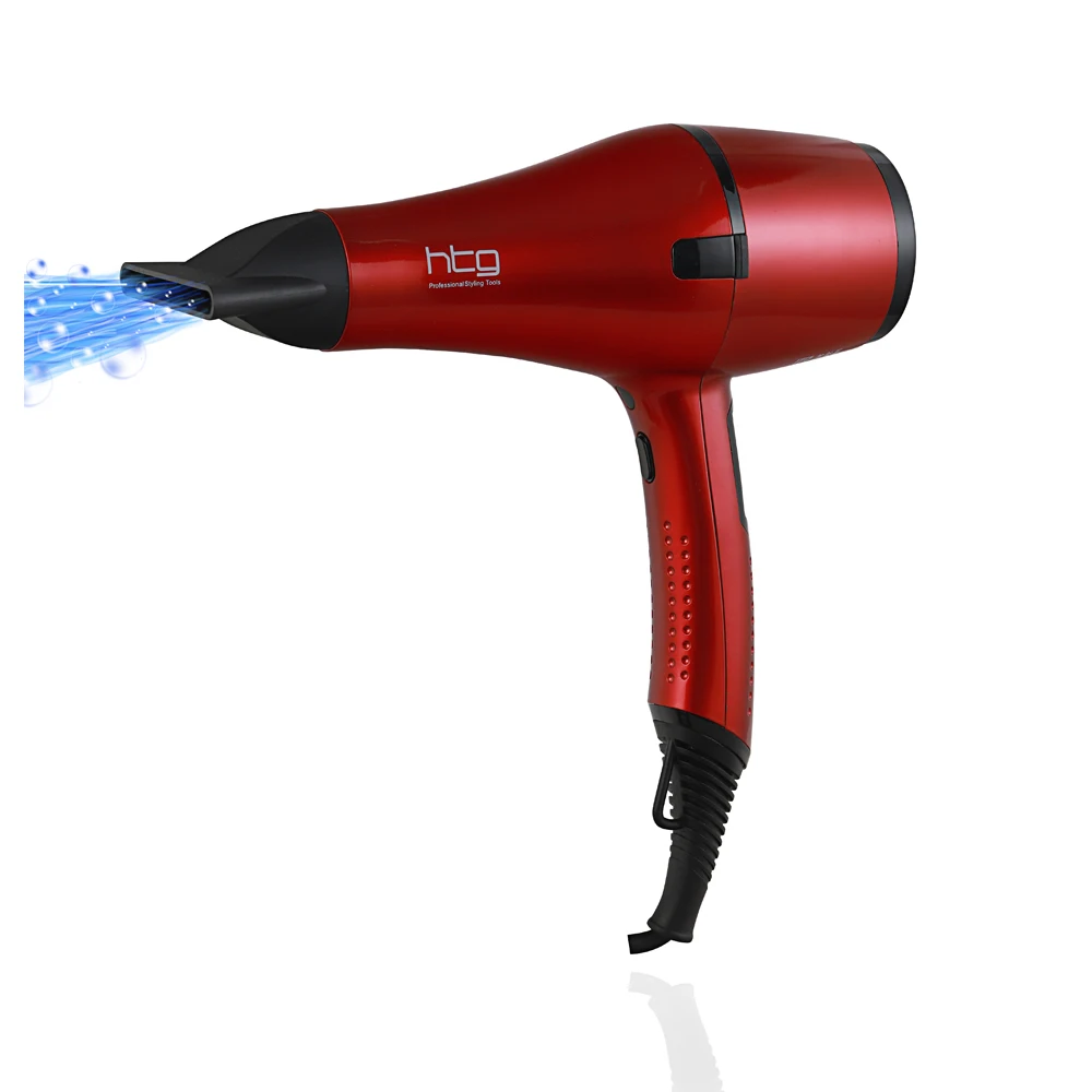 Secador de Cabelo Poderoso Profissional Tiro Frio Íon 110 v - 240 Ionic Queratina Ht037a Htg 2300 w 13 Cheap Secadores de cabelo