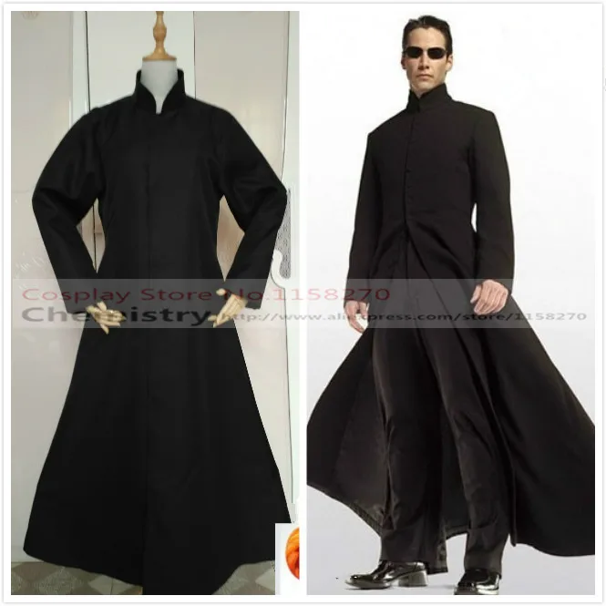 

The Matrix Neo Black Trench pants Cosplay Costume