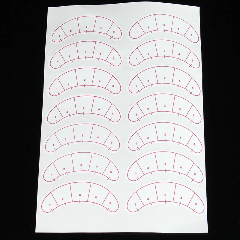 

10sheet Eyelash Lash Eyelash Extension Patches Paper Under Eye Pads For Planting Eyelashes Pratice Clip Patches Eye Tips Sticker
