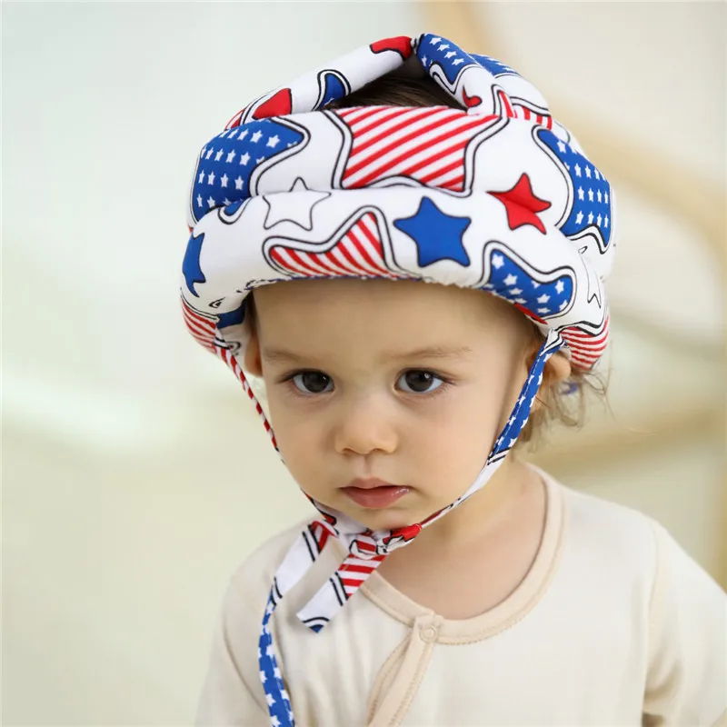 Новые детские Защитные шлемы мягкие удобные головкой безопасности и защиты Регулируемая малыш Кепки анти-столкновения защитный шлем