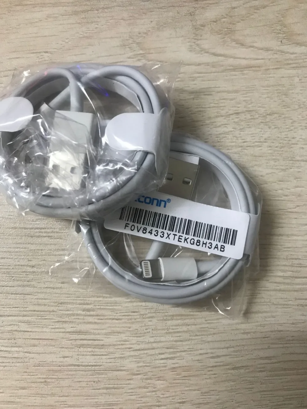 10 шт./партия Новая Упаковочная коробка 100% оригинал 1 м/3 фута E75 чип данных USB зарядное устройство кабель для Foxconn i7 6 6s 5 с зеленый ярлык