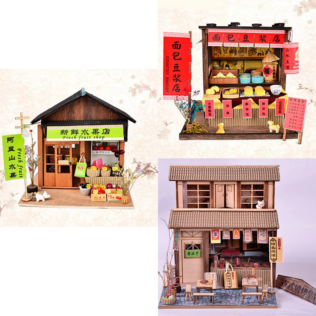 antique wooden doll house