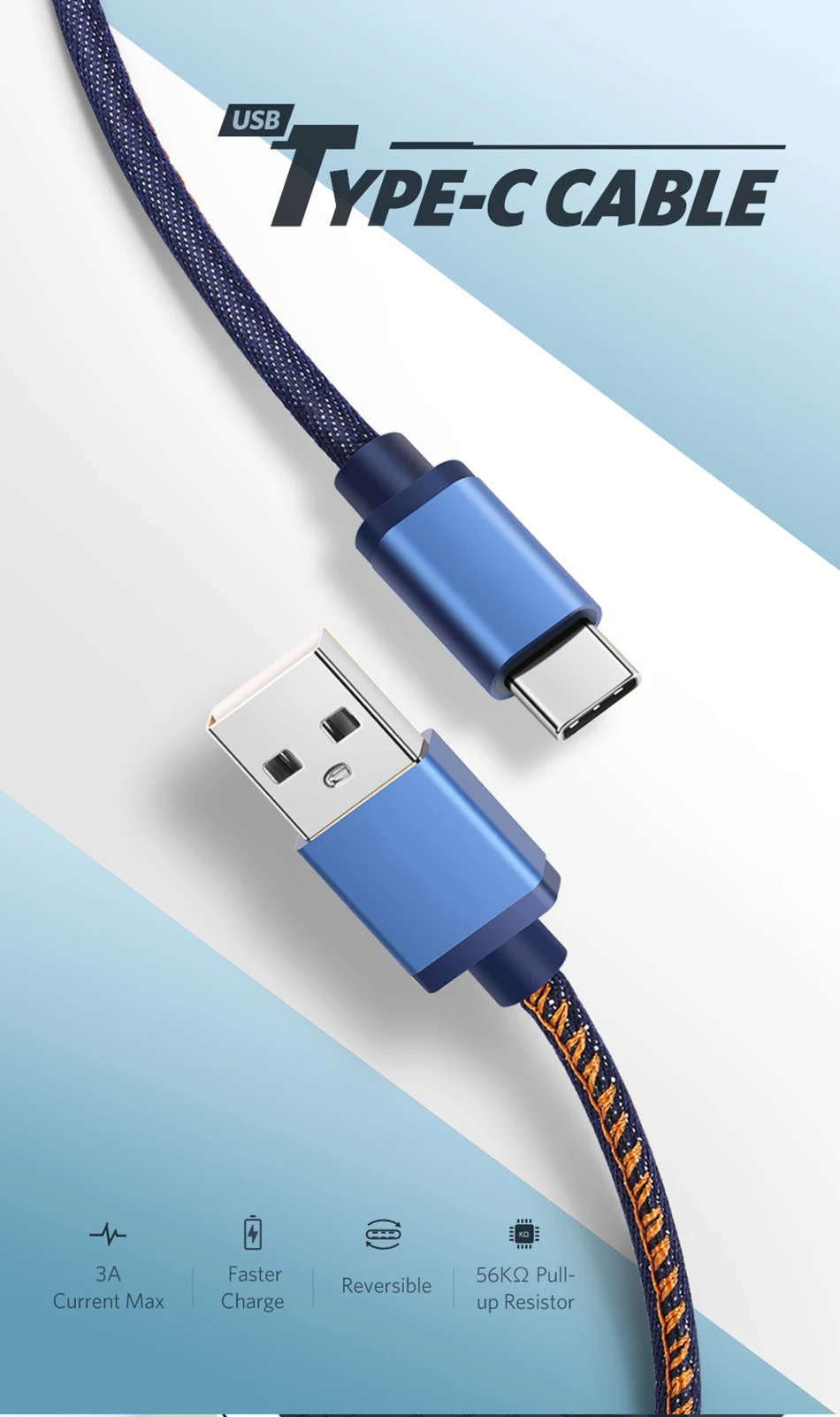 Usb type C кабель для быстрой зарядки для samsung Galaxy S10 S9 S8 Plus Xiaomi Mi 9 Быстрая зарядка USB C зарядное устройство для мобильного телефона шнур для передачи данных