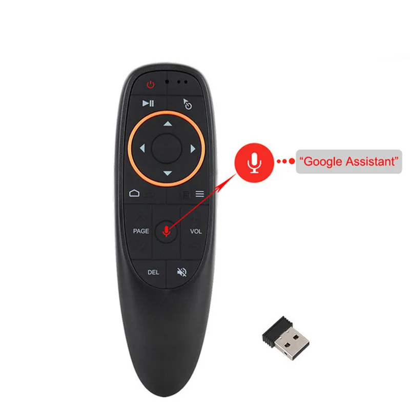 

Air Mouse Voice TV BOX Control 2.4GHz Wireless With Gyro Sensing Game Voice Control Smart Remote Control for Android TV BOX G10