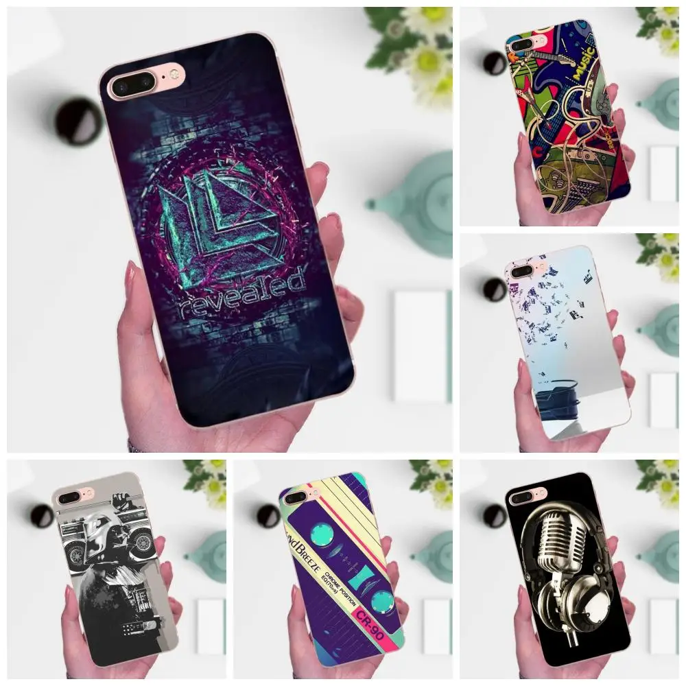 Мягкие узоры из ТПУ для Huawei P7 Honor 4C 5A 5C 5X 6 6C 6A 6X 7 7X 8 9 V8 V10 Y3II Y5II Y6II G8 Play Lite Dj Music Micro dominent