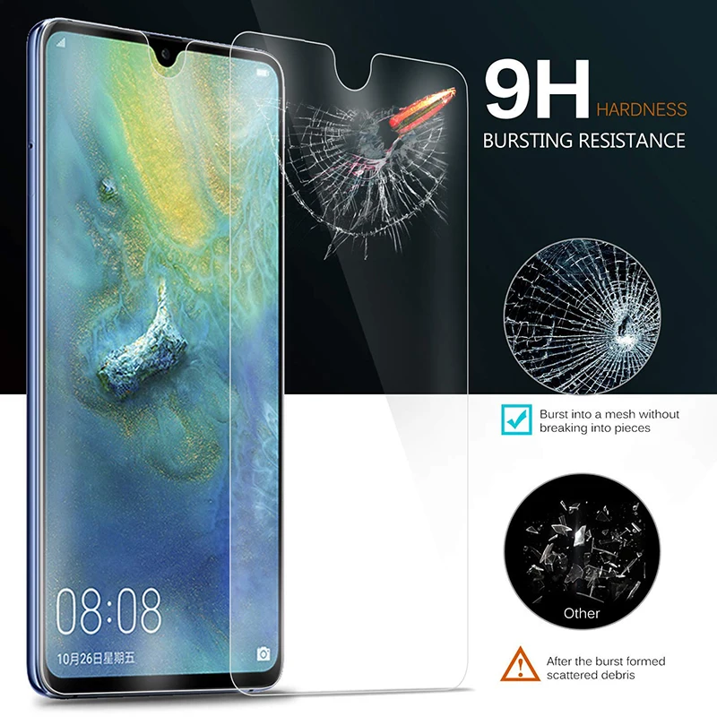 Защитное стекло для huawei mate 20 pro защита экрана huwei p20 lite легкая Защитная камера