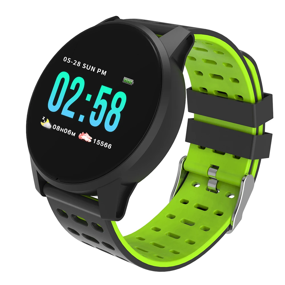 Смарт-часы фитнес-трекер часы IP67 умный браслет с отслеживанием активности сердечного ритма Счетчик шагов счетчик калорий