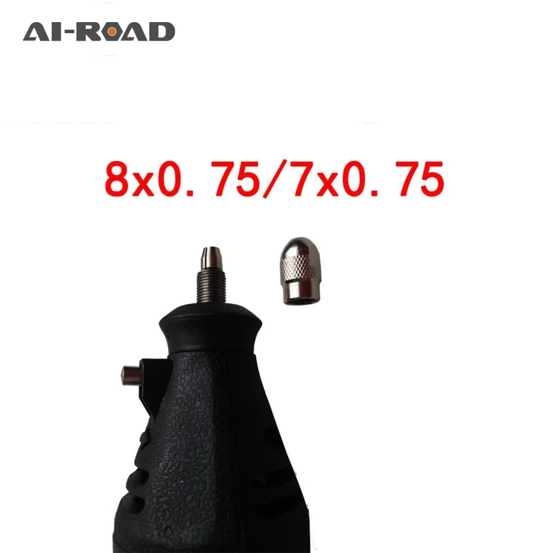

1pcs M7/M8 Electric Mill Flexible Shaft Screw Cap Nut Collet For Dremel Rotary Tool Electric Mill Grinder Accessories