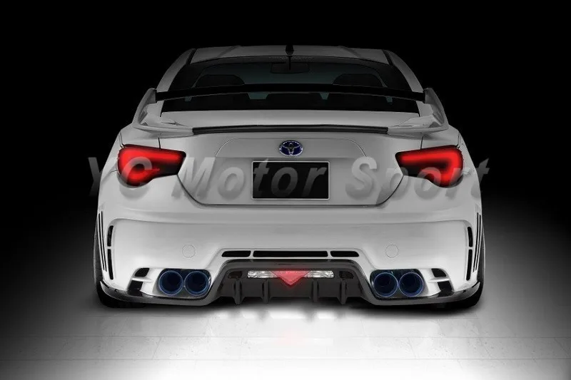 GT86 FT86 ZN6 FRS BRZ ZC6 Tommykaira ROWEN RR STREET ZERO Style Rear Spoiler FRP (23)