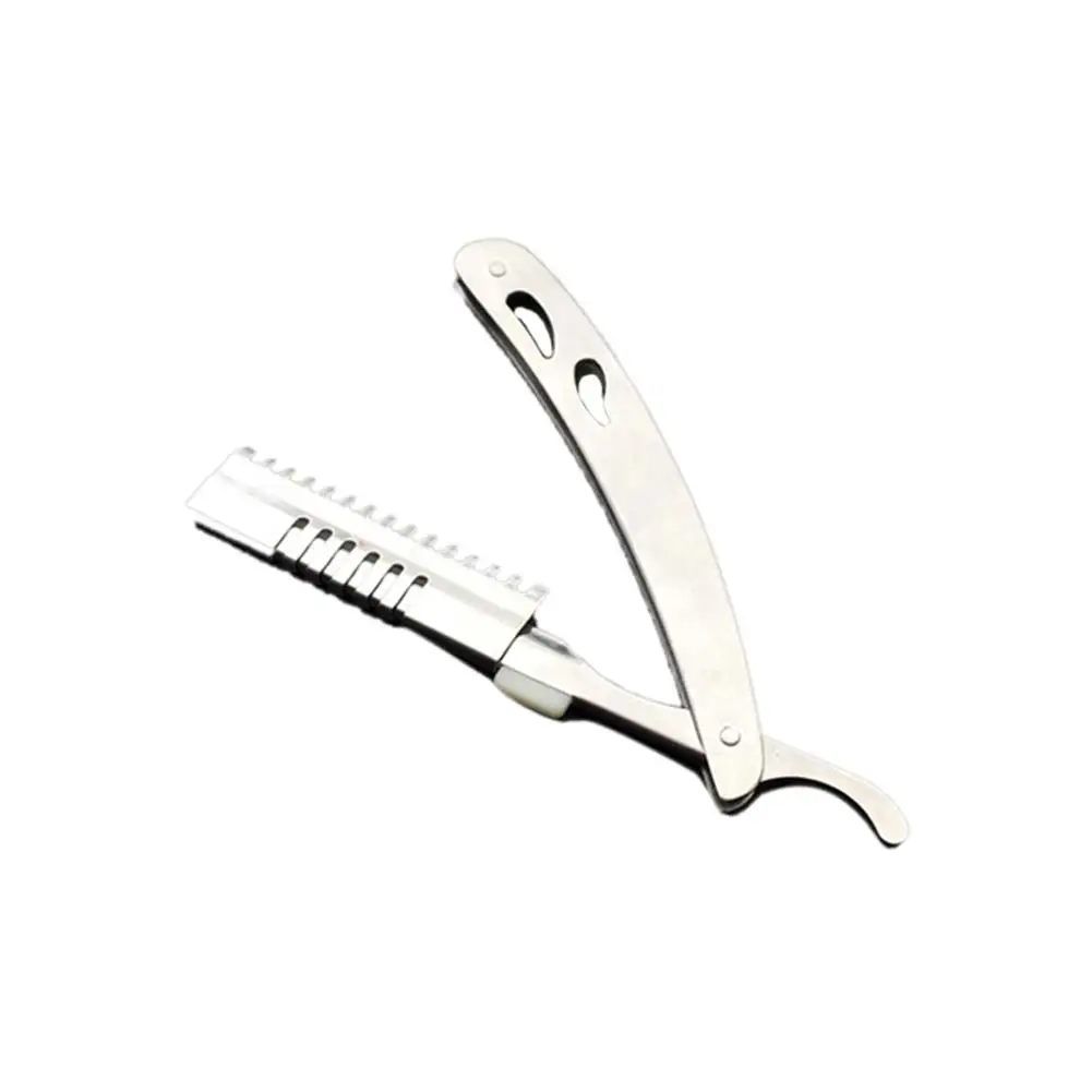 Buy Men Beard Shaver Stainless Steel Folding Manual