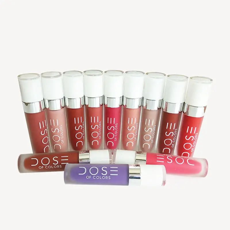 2016 Long Lasting Liquid Lipstick DOSE OF COLORS Matte Liquid Lipstick Bare With Me
