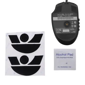 

2 Sets 0.6mm Teflon Mouse Skates Mouse Stickers Pad for Razer Naga 2014 Mouse 2019 NEW