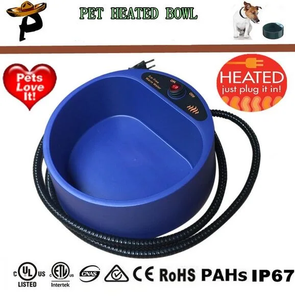 Pet Dog Constant Temperature Electric Bowl Winter Warm Water Strong