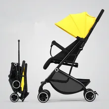 5.5Kg High Landscape Baby Stroller Lightweight Baby Strollers Foldable Portable Four-wheel Stroller Baby Pushchair Kinderwagen