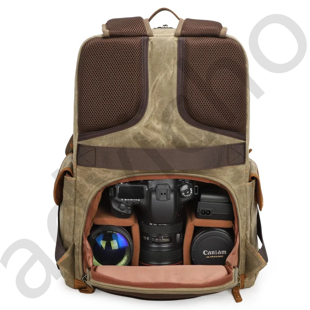 Batik Canvas Camera Backpack (33)