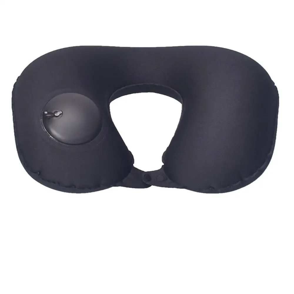 Travel Pillow Надувная дорожная u-образная воздушная подушка Складная поддержка голова отдых воздушная Подушка спальный инструмент пуш-Тип Портативный 5pz - Цвет: Travel Pillow