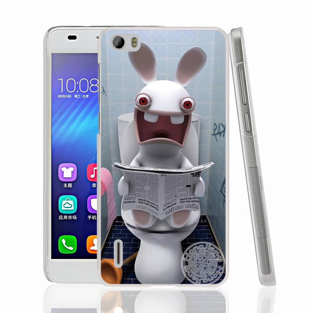 HAMEINUO милый чехол для мобильного телефона с забавным кроликом животным huawei honor 3C 4A