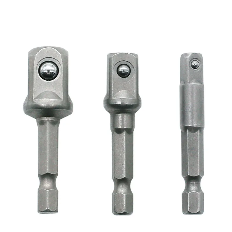 1/4" 3/8" 1/2" Extension Drill Bit Bar Hex Socket Power Driver Shank