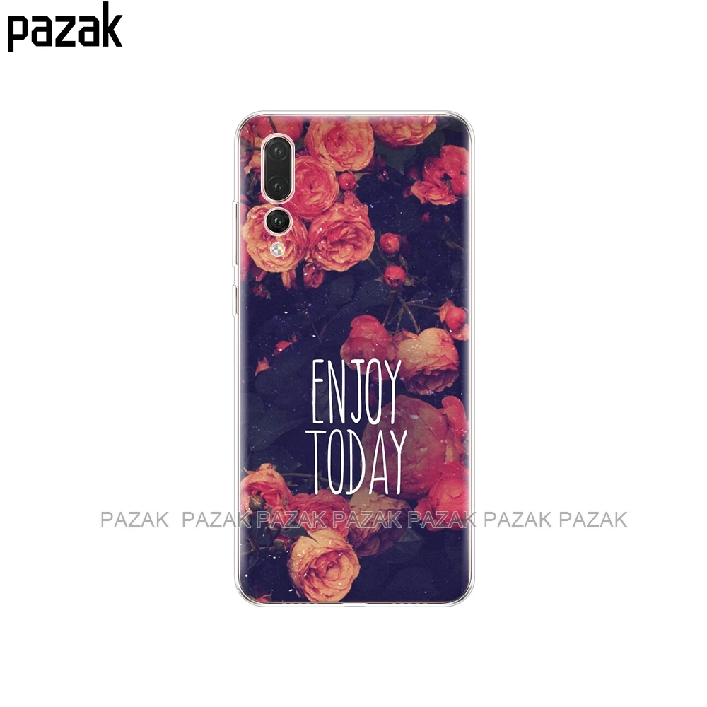 34382 Силиконовый чехол для телефона huawei P20 LITE, чехол s, чехлы для huawei p20 pro, задняя крышка для телефона huawei P 20, светящийся чехол etui, прозрачный - Цвет: 34382