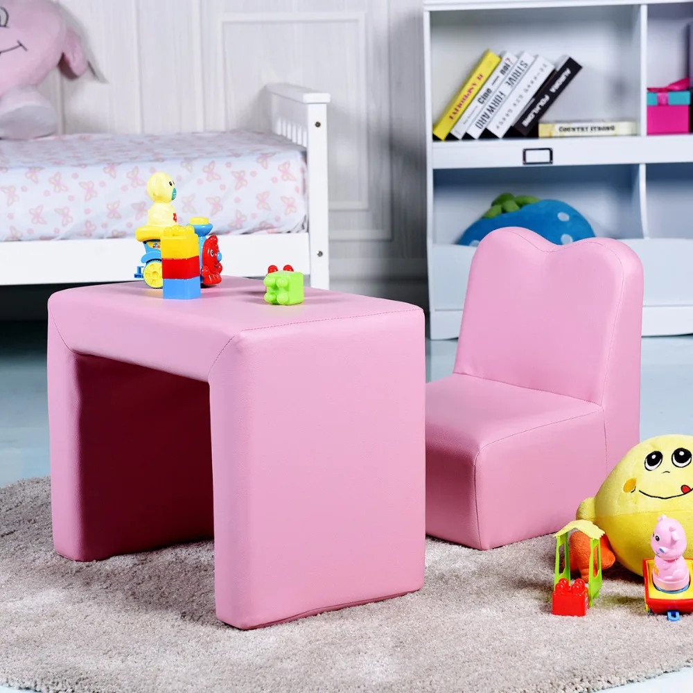 Giantex Multi-functional Kids Armchair Sofa Table Chair Set Gift Living Room Boys Girls HW58619BL Giantex Multi-functional Kids Armchair Sofa Table Chair Set Gift Living Room Boys Girls HW58619BL