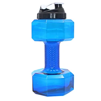 

2.2l Dumbbells Shaped Plastic Big Large Capacity Gym Sports Water Bottle Outdoor Fitness Bicycle Bike Camping Garrafa Tra z2