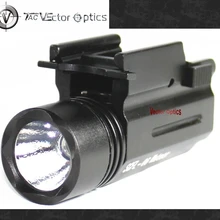 Векторная Оптика Компактный Тактический осветитель светодиодный светильник 200 люмен фонарь 20 мм с креплением Weaver оружейный светильник GLOCK 17 19