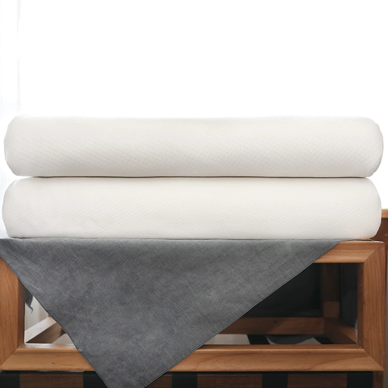 

LINK SUCCESS White Comfortable Memory Pillow Adult Sleep Cervical Pillow Slow Rebound Healthy Pillow For Bedroom Supplies
