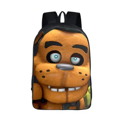 Рюкзаки с принтом Five Nights At Freddys для детей, школьные сумки с героями мультфильмов, детские школьные сумки для подростков, для мальчиков и девочек, школьная сумка, детская раскраска, сумка - Цвет: photo color
