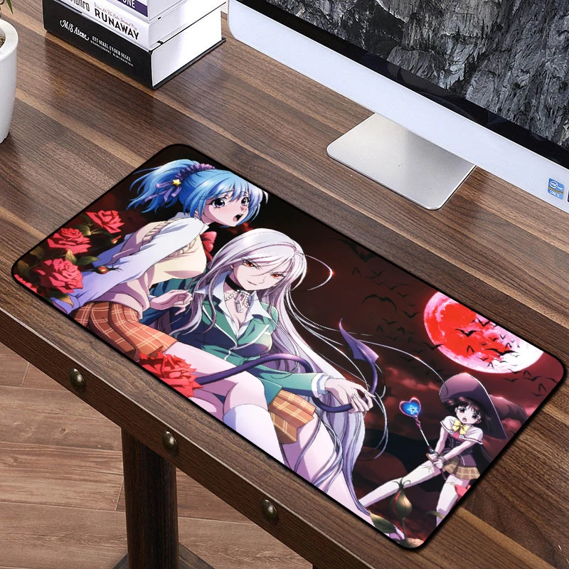 

FFFAS 70*40cm Gaming mouse pad Anime witch Proud hero Cute Sexy Anime Pattern Diy Printed Mousepad European players love XL mats