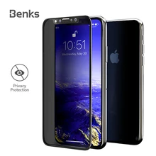 Benks Защитное стекло для iPhone XS 5,8/XR 6,1/XS Max 6,5 Антибликовая Защитная пленка для iPhone X закаленное стекло