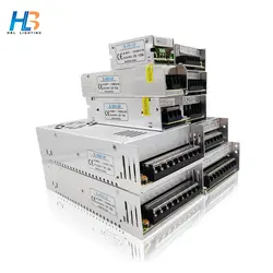 HBL светодиодный драйвер AC110V-220V Питание 12 В 1.25A 2A 3A 5A 6.5A 10A 15A освещение Трансформатор Led Питание для светодиодные ленты 5050