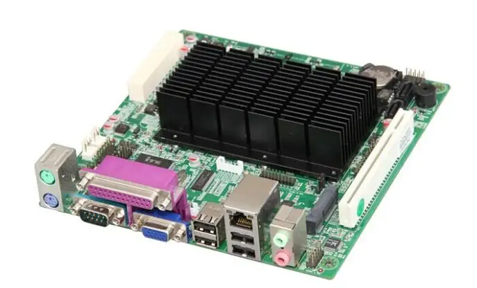 Новая оригинальная материнская плата без вентилятора Mini ITX для Intel Atom D2550 cpu IPC SBC Встроенная Материнская плата Cedarview с 2* COM LAN LPT LVDS