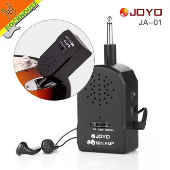 

JOYO Mini Guitar AMP Portable Electric Guitar Amplifier Built-in Clean and Distortion effects 9V Battery or power Free shipping