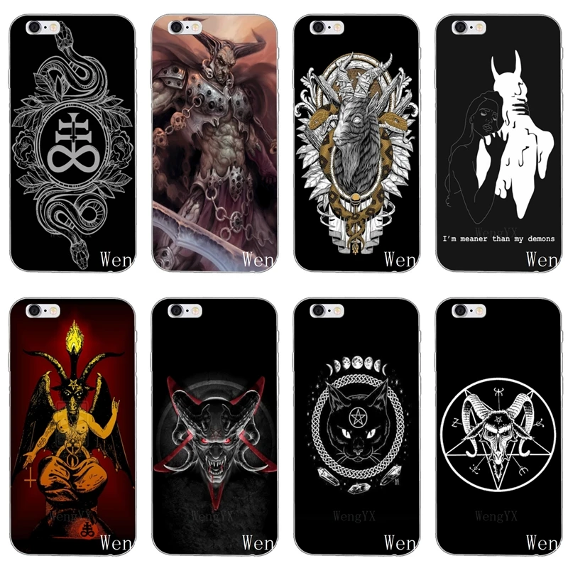 

Silicone Phone Case Devil Satan For Samsung Galaxy J6 J4 Plus Prime J7 J5 pro J3 A3 A5 A7 2018 2017 2016