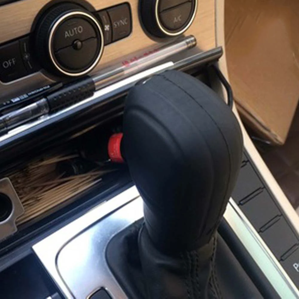 

Universal Car Silicone Gear Head AUTO Shift Knob Cover Gear Shift Collars Handbrake Grip Case NR-shipping