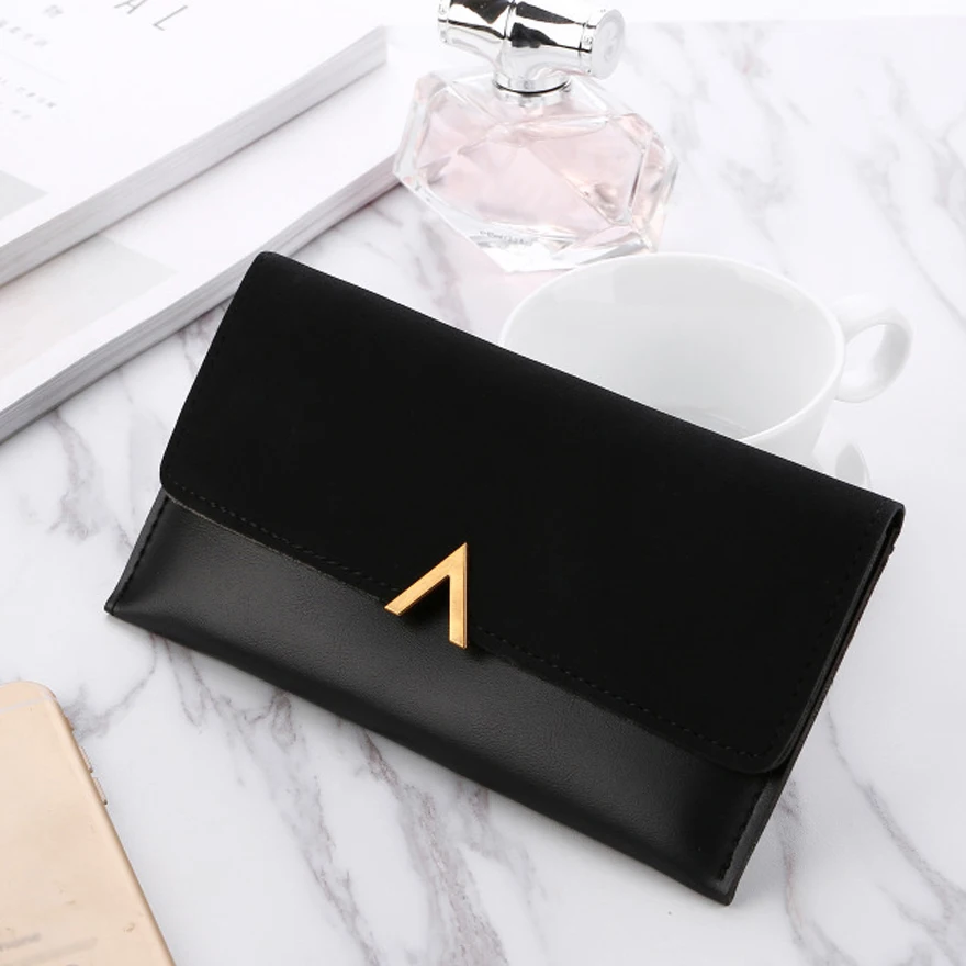 Miaoyi 2018 Новый Для женщин кошелек из искусственной кожи г жа Длинные Дизайн Пряжка
