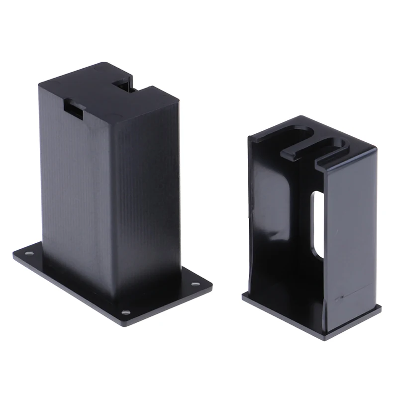 

1pc Battery Black Holder Case Box Compartment Cover Guitar Bass Pickup