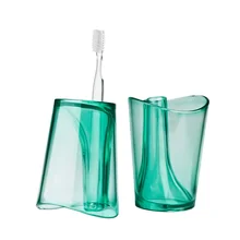 2 шт., 2 в 1, креативная откидная чашка-подвязка, зубная щетка для влюбленных, модный держатель для подвязки, аксессуар для ванной комнаты