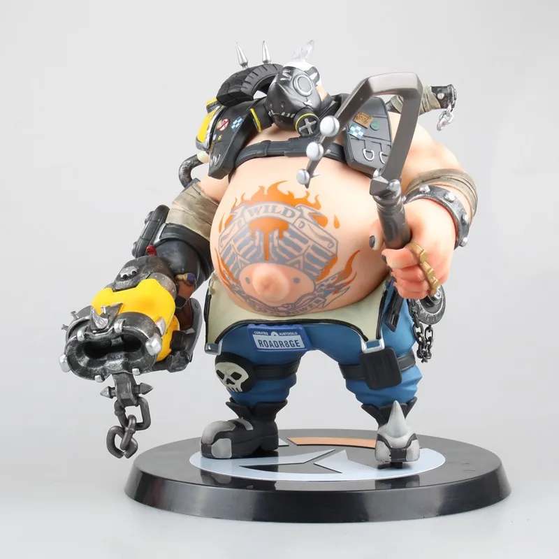 Huong Game Figure 24CM ROADHOG MAKO RUTLEDGE PVC Action Figure Gift Collectible Model Toys Doll