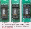 All TSOP 32/40/48  adapter Type-1 (20mm Pin-Pin Lenght) Model ADP548T2 for TNM5000 NAND programmer ► Photo 1/5