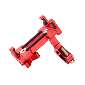 

NEW Green Red Handlebars phone holder Aluminum Alloy Adjustable Mobile phone holder Fits GPS Regular Phones Holds JLY08