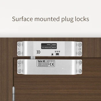 

High Quality Electric Cylinder Drop Bolt Lock DC 12V Fail Safe for Access Control Security Lock Door System With Time Delay