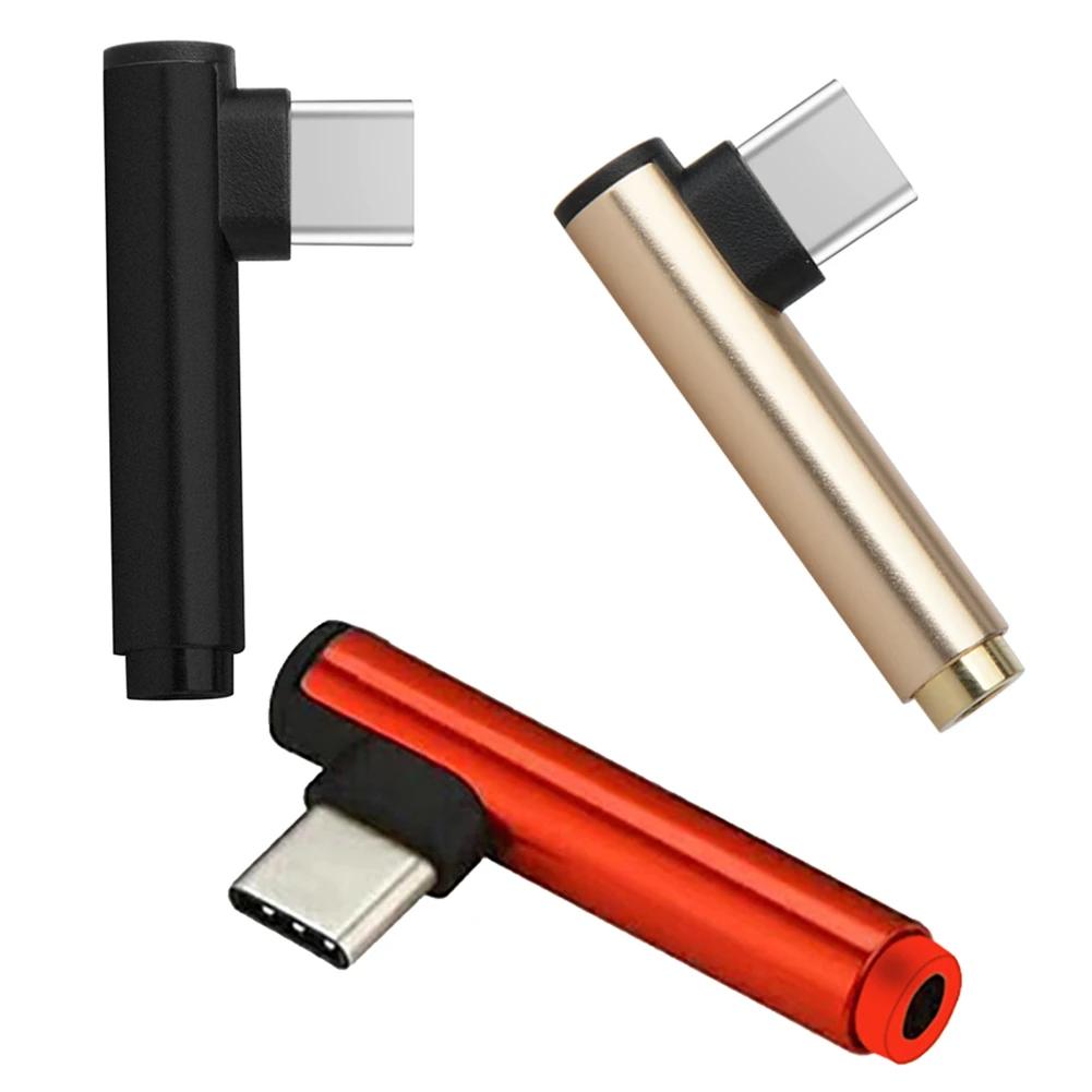 Переходник штыревой USB Type C на 3 5 мм Женский аудио Adapte до наушников конвертер для