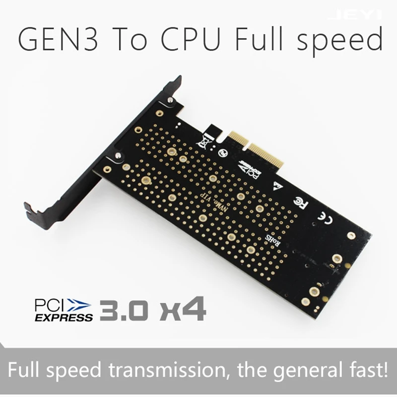 AAAJ M.2 Nvme адаптер Ngff для Pcie 3.0 Вентилятор охлаждения с вентилятором алюминиевая