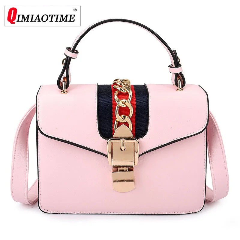 

Designer Bags Famous Brand Women Bags 2019 New Color Matching Small Square Bag Simple Shoulder Messenger Bag Mobile Handbag