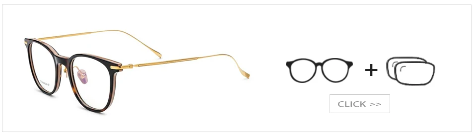 B очки из чистого титана, оправа для мужчин, ультралегкий ацетат для женщин, новинка, винтажные круглые очки для близорукости, оптические очки по рецепту