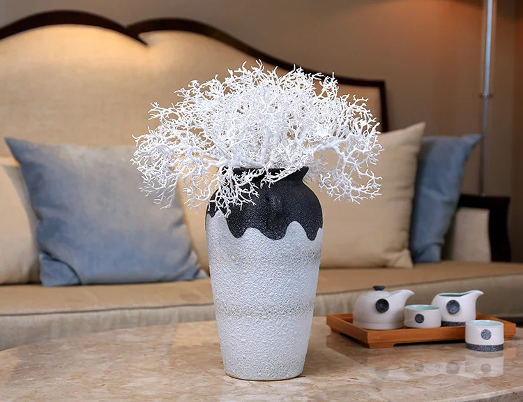 Искусственные коралловые ветви цветок искусственные растения лоза Павлин Форма 3 цвета 5 шт./лот украшения растения для дома отель Вечерние
